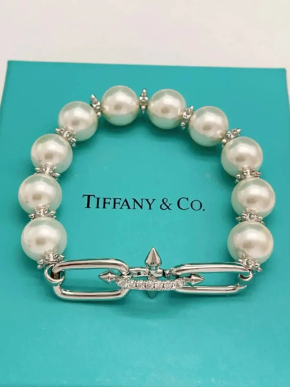 Tiffany & Co. Silver Stud Bracelet